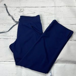 Lot of 2 Figs Kade Cargo Scrub Pants Navy size Small
